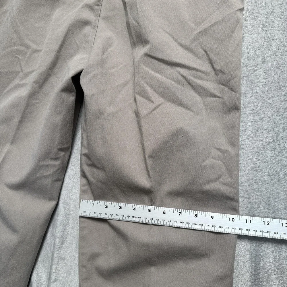 Levis Officer Corps Pants Mens 36x28 Gray Pleated Chino Relaxed Fit‎ Cotton USA